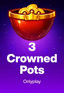 3 Crowned Pots