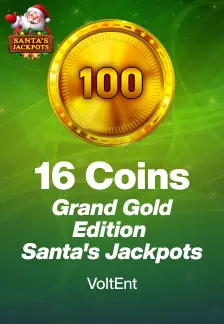 16 Coins Grand Gold Edition Santa's Jackpots