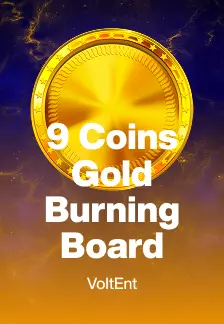 9 Coins Gold Burning Board