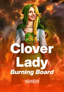 Clover Lady Burning Board