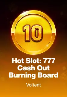 Hot Slot: 777 Cash Out Burning Board
