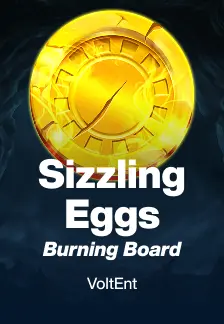 Sizzling Eggs Burning Board