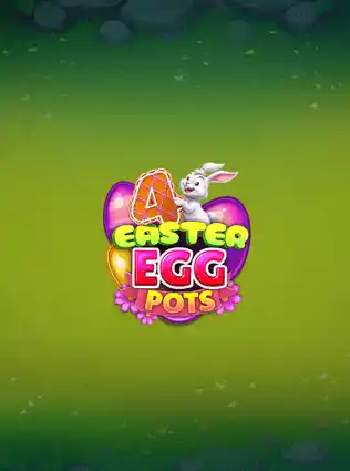 4 Easter Egg Pots