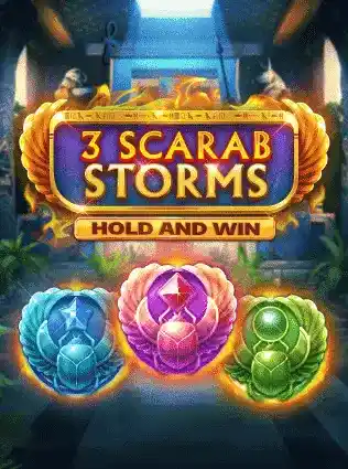 3 Scarab Storms Hold and Win