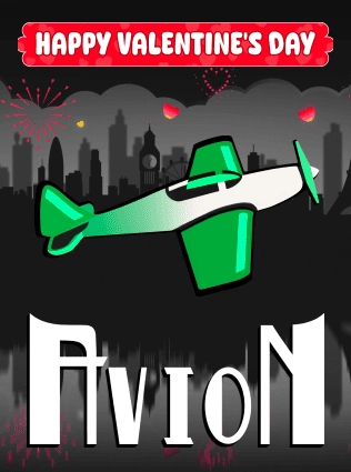 Avion Valentine's Day