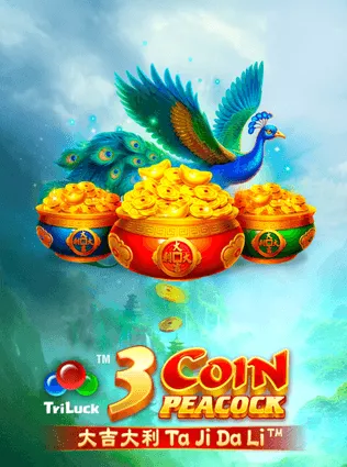 3 Coin Golden Peacock