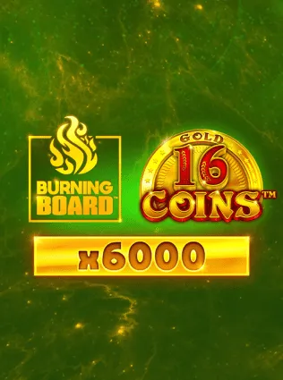 16 Coins Gold Burning Board