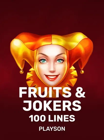 Fruits & Jokers: 100 Lines game tile