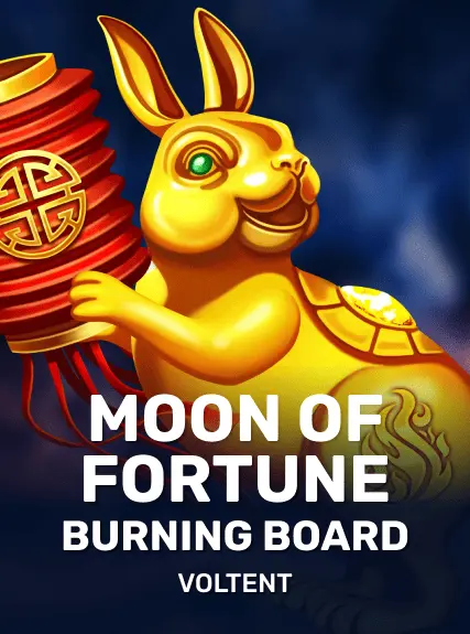 Moon of Fortune Burning Board game tile