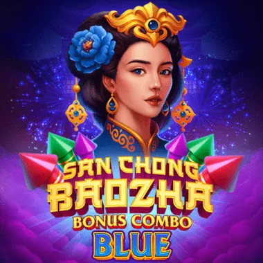 San Chong BaoZha Blue: Bonus Combo game tile