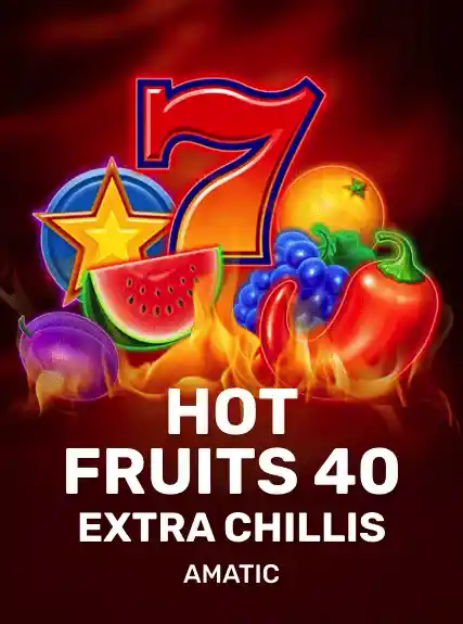 Hot Fruits 40 Extra Chillis game tile