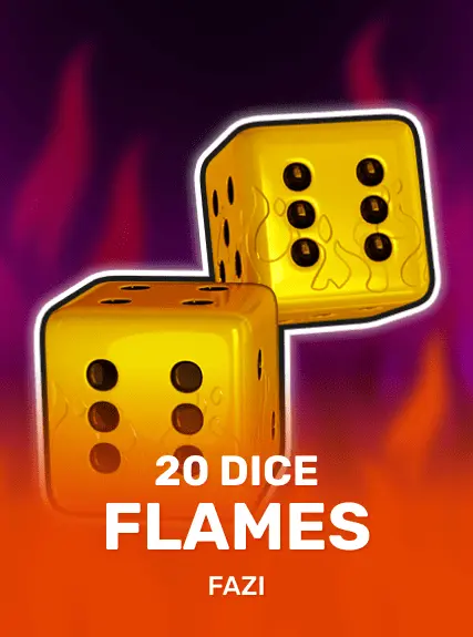 20 Dice Flames game tile