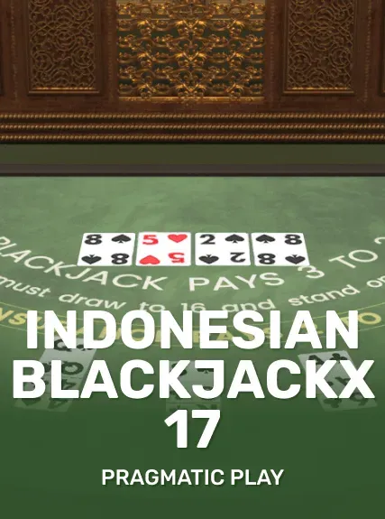 Indonesian BlackjackX 17 game tile