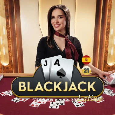 Blackjack Latino 21 game tile