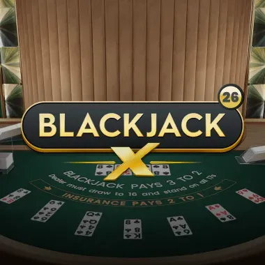 BlackjackX 26 game tile