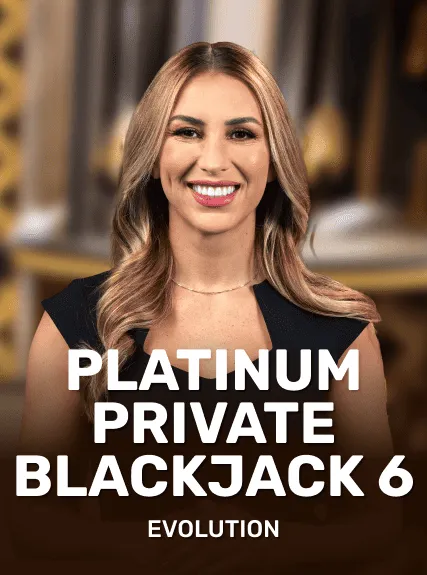 Platinum Private Blackjack 6 game tile