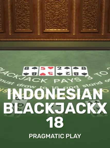 Indonesian BlackjackX 18 game tile
