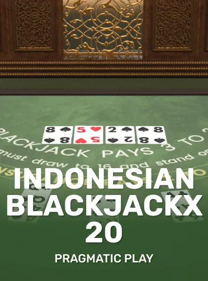 Indonesian BlackjackX 20 game tile