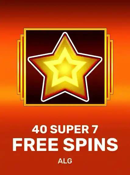 40 Super 7 Free Spins game tile