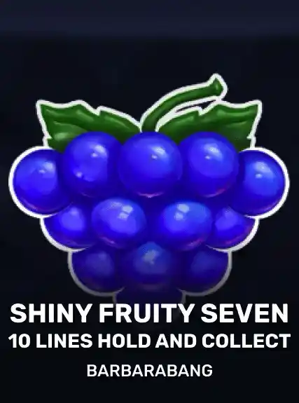 Shiny Fruity Seven 10 Lines Hold and Collect game tile
