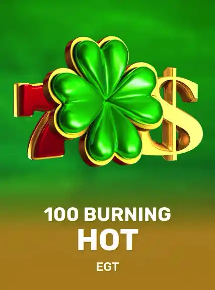 100 Burning Hot game tile
