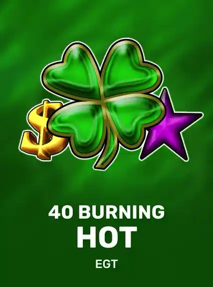 40 Burning Hot game tile