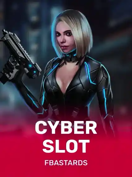 Cyber slot game tile