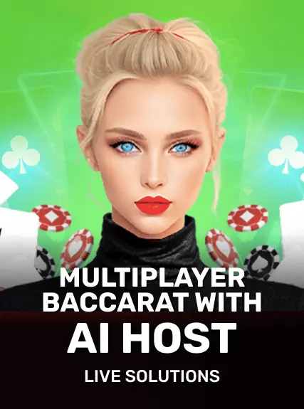 Multiplayer Baccarat With AI Host game tile