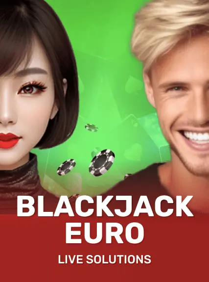 Blackjack Euro game tile