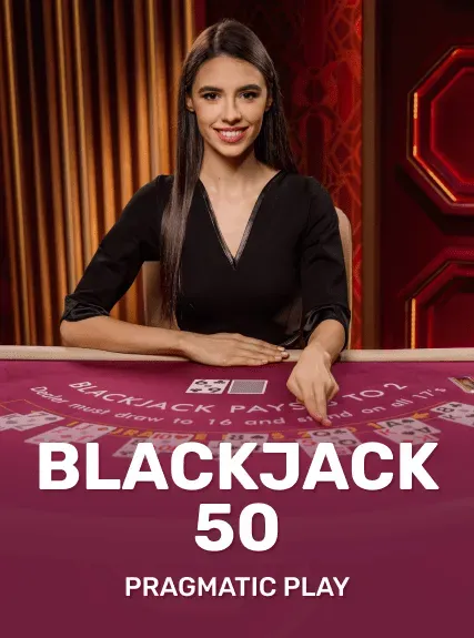 Blackjack 50 game tile