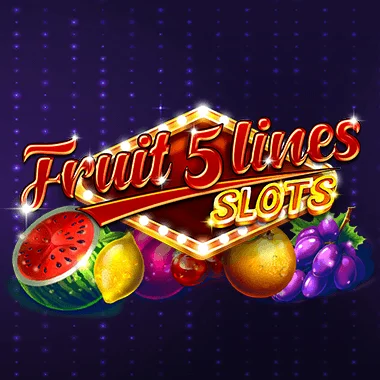 Fruits Five Lines game tile