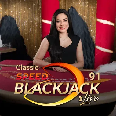 Classic Speed Blackjack 91 game tile