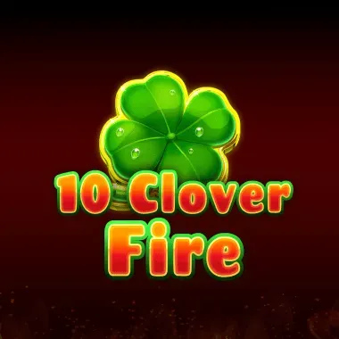 10 Clover Fire game tile