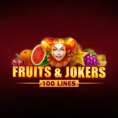 Fruits & Jokers: 100 Lines game tile