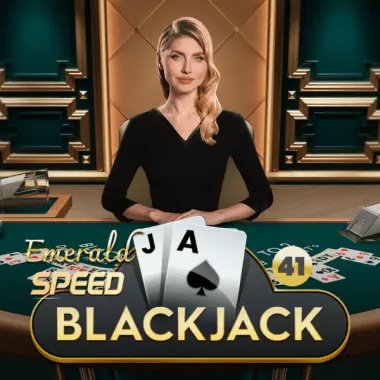 Speed Blackjack 41 - Emerald game tile