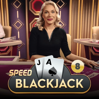 Speed Blackjack 8 game tile