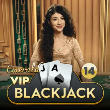 VIP Blackjack 14 - Emerald game tile