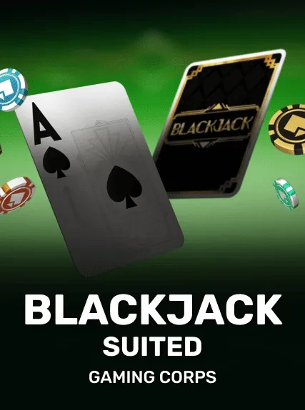 Blackjack Suited game tile