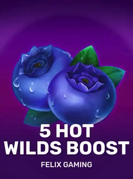 5 Hot Wilds Boost game tile