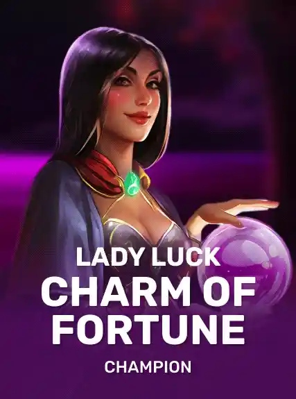 Lady Luck charm of fortune game tile