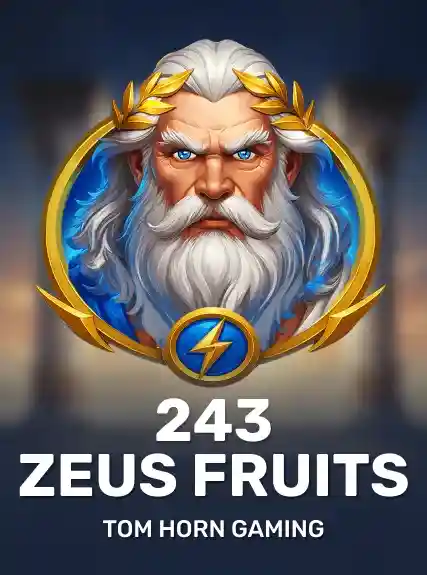 243 Zeus Fruits game tile