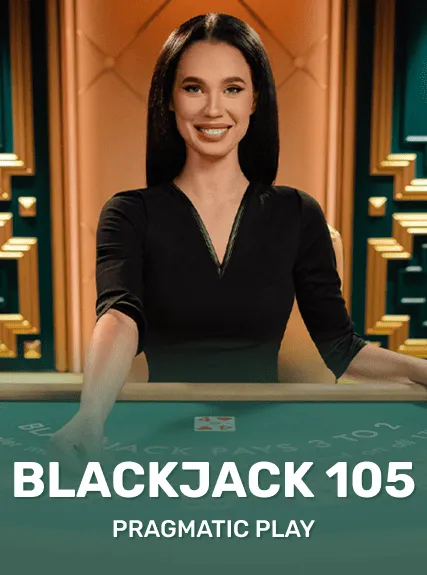 Blackjack 105 game tile