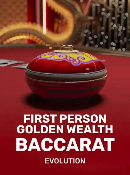 First Person Golden Wealth Baccarat game tile