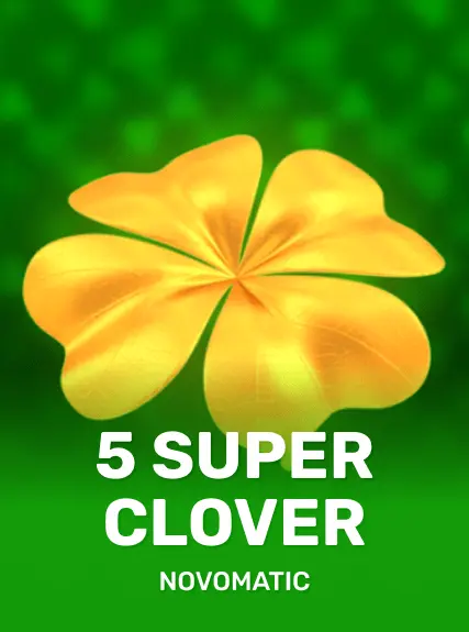 5 Super Clover game tile