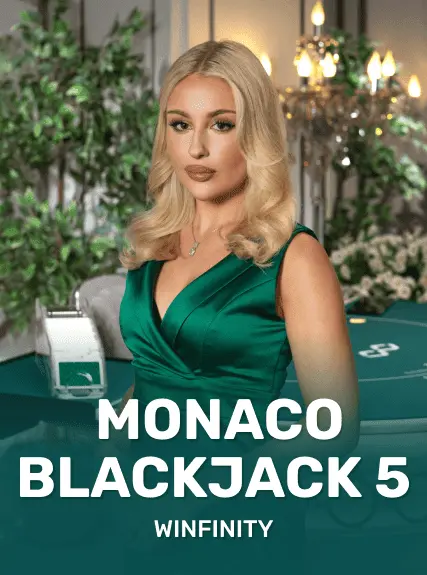Monaco Blackjack 5 game tile