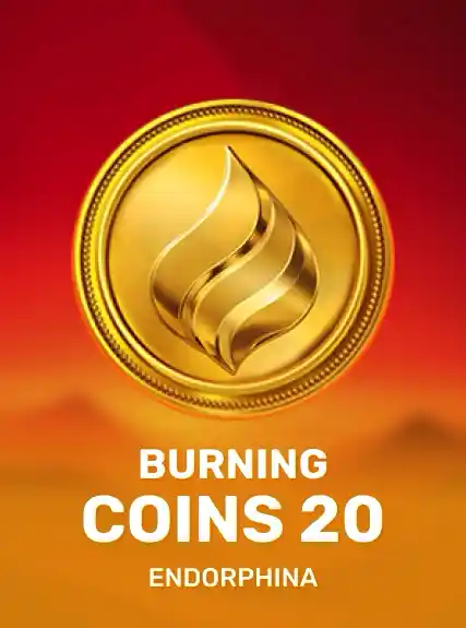 Burning Coins 20 game tile