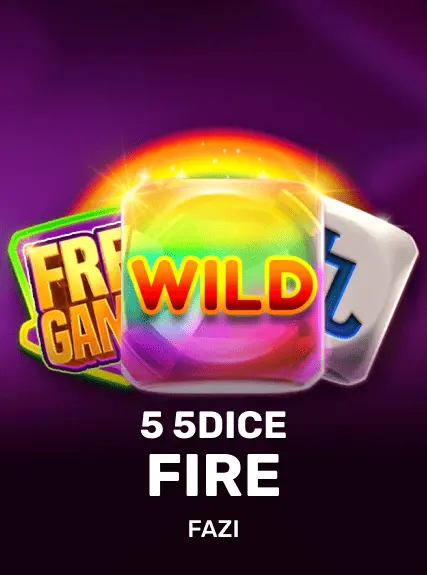 5 Dice Fire game tile