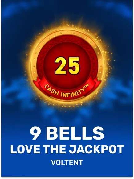 9 Bells Love the Jackpot game tile