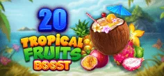 20 Tropical Fruits Boost game tile
