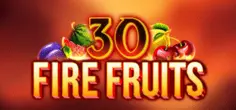 30 Fire Fruits game tile